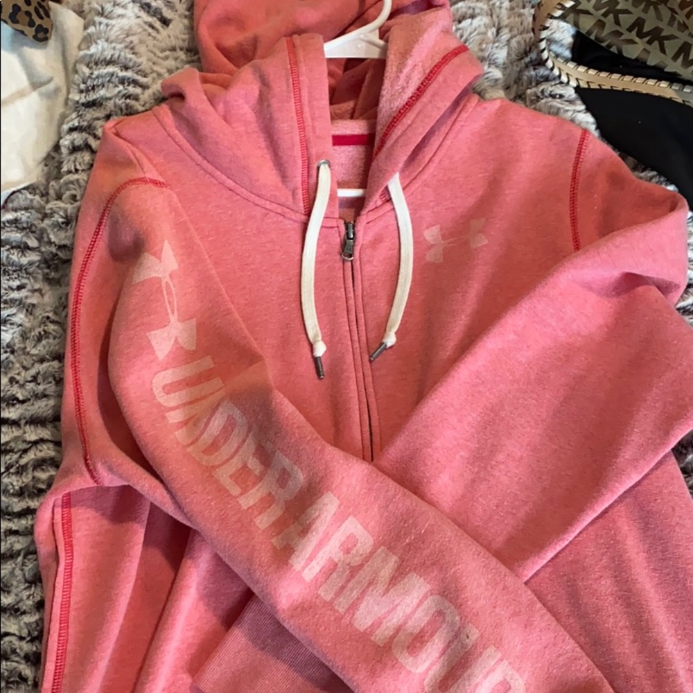 Under armour full zip hoodie.
